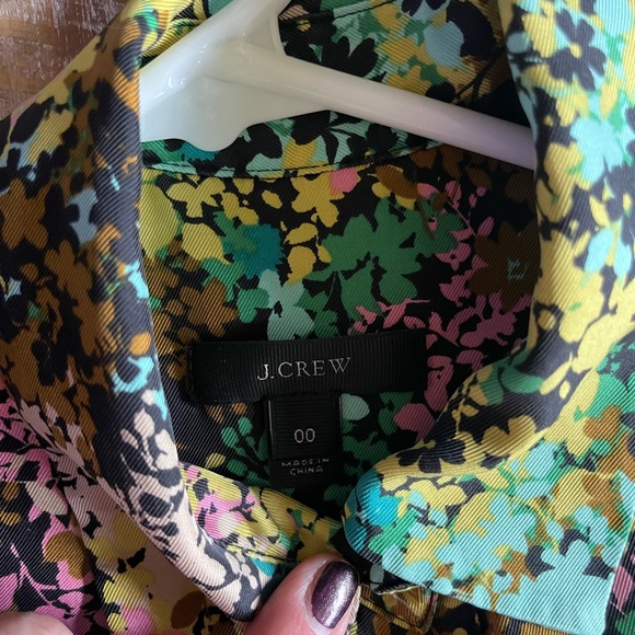J. Crew Floral dress size 00 - Picture 4 of 6